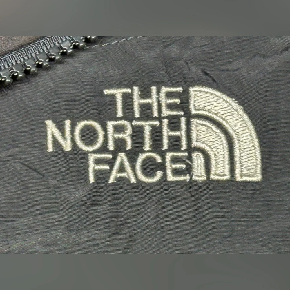 The North Face Jacket Men Large Gray Quilted Full Zip Lightweight Insulated